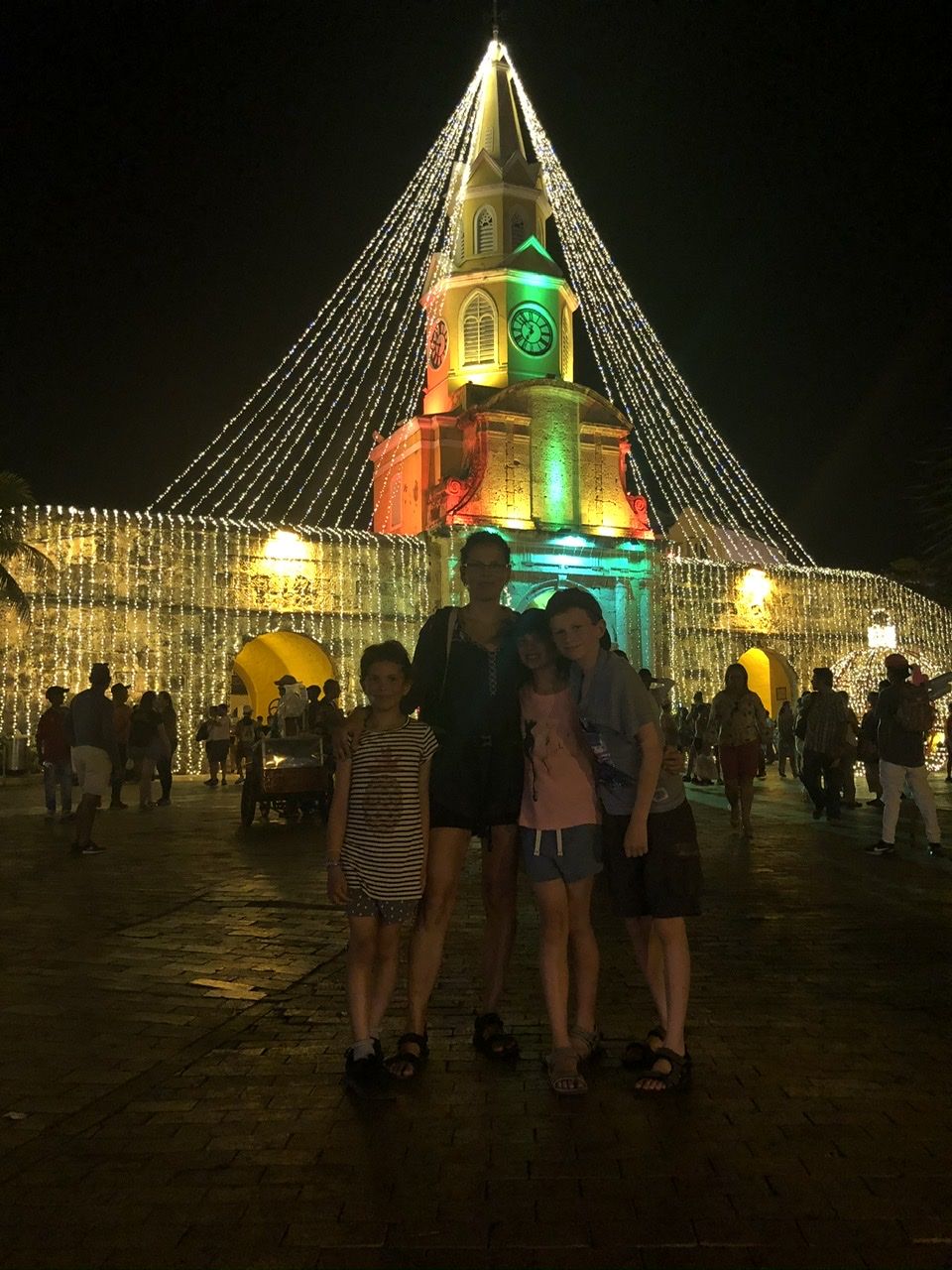 Christmas Lights in Cartagena